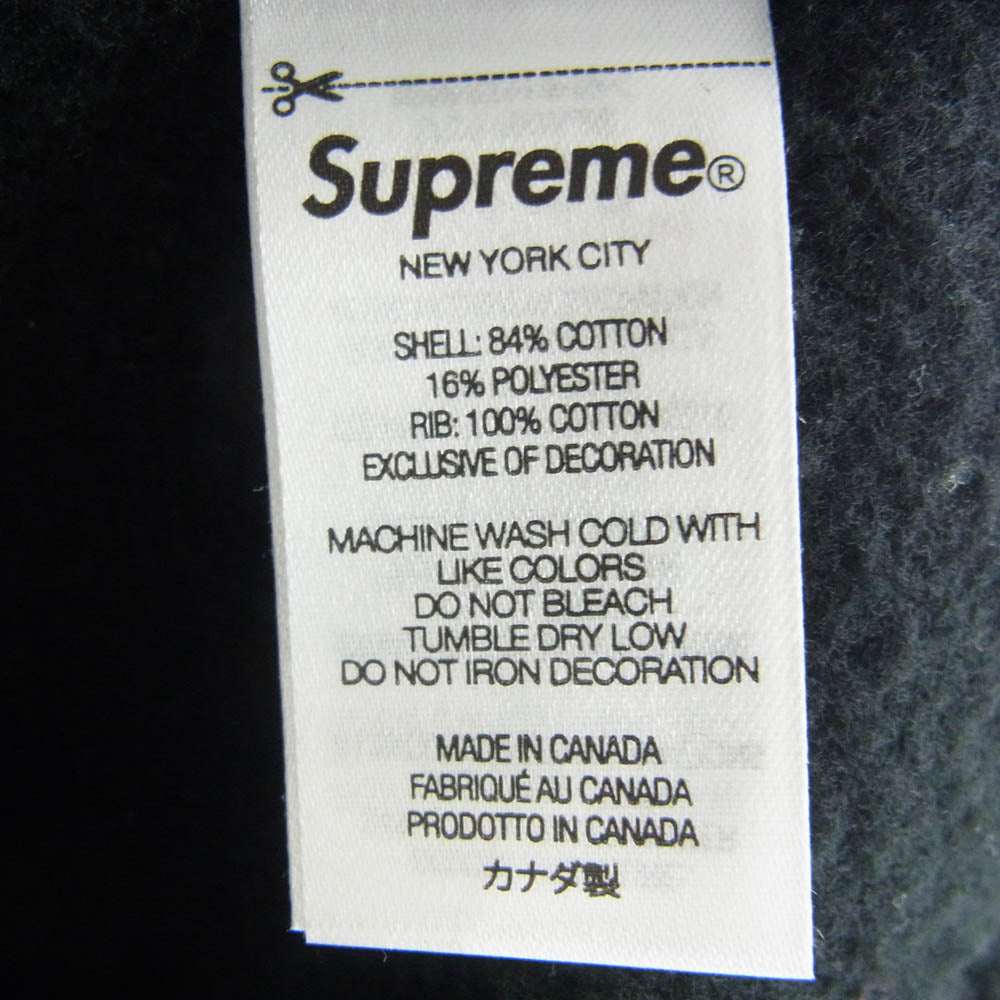 Supreme シュプリーム 22AW Box Logo Crewneck ボックス ロゴ クルーネック スウェット トレーナー ブラック系 L【中古】