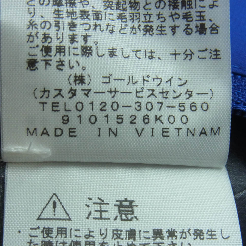 THE NORTH FACE ノースフェイス NP12003 Climb Light Jacket クライム ライト ジャケット ブルー系 ブラック系 M【中古】