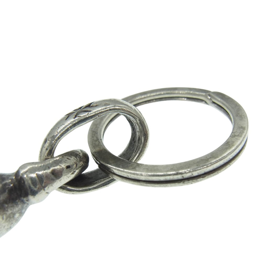 GABOR ガボール ガボラトリー マリア ギャランティ付属 SNAKE KEEPER W / LONG NECK BULLDOG HEAD スネークキーパー 首長ブルドッグヘッド キーチェーン シルバー系【中古】