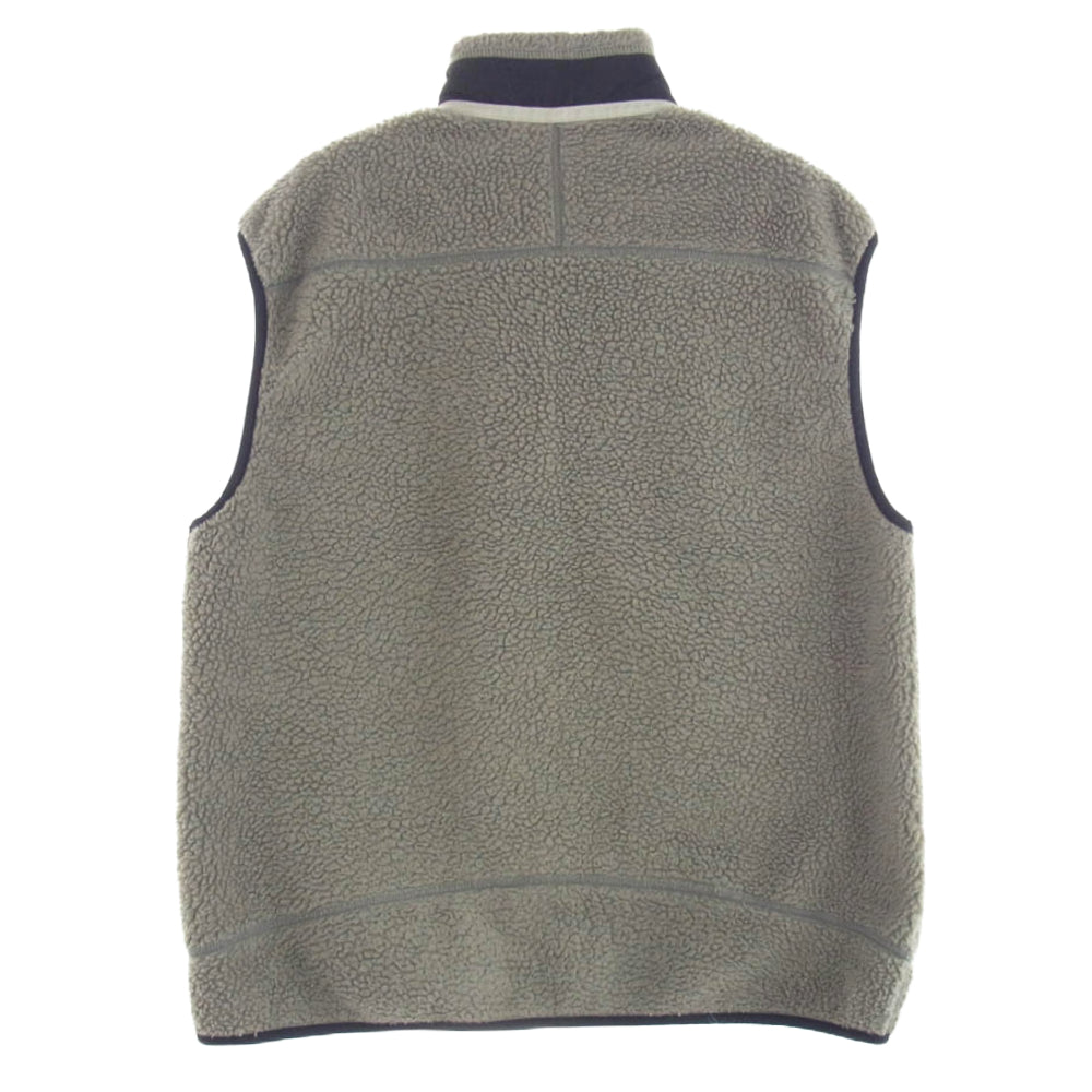 patagonia パタゴニア 23046F8 Classic Retro-X Vest クラシック レトロX ボア ベスト グレー系 XL【中古】