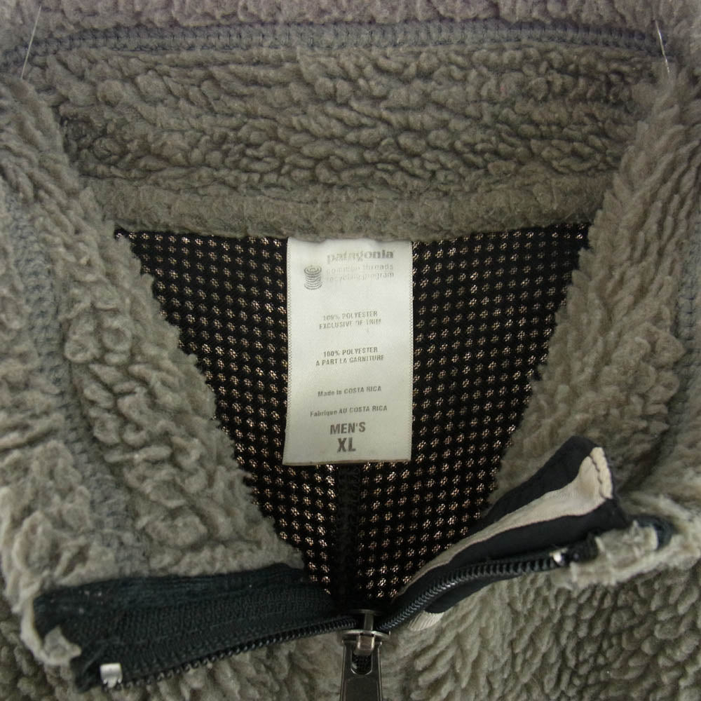 patagonia パタゴニア 23046F8 Classic Retro-X Vest クラシック レトロX ボア ベスト グレー系 XL【中古】