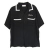 CELINE セリーヌ 2C516852C 21SS Loose Bowling Shirt レーヨン 半袖 シャツ ブラック系 38【中古】