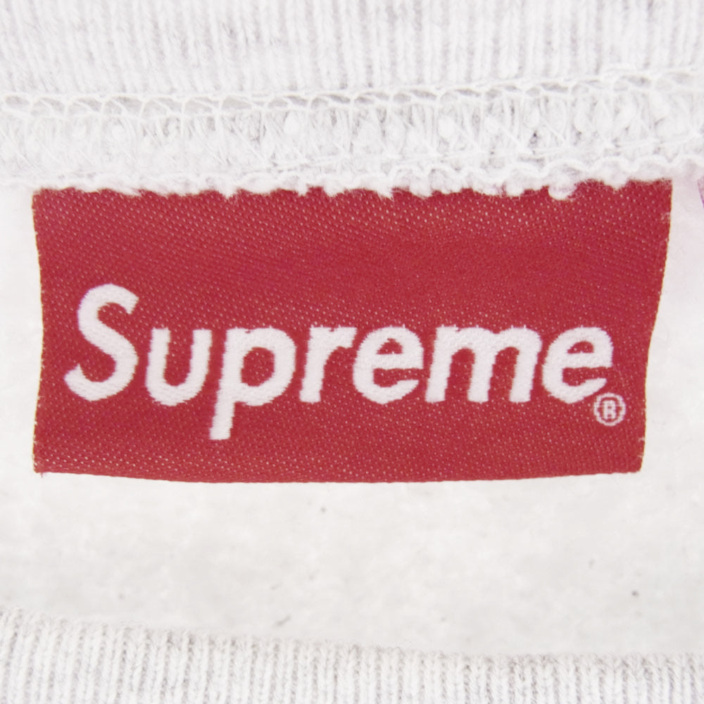 Supreme シュプリーム 18AW Box Logo Crewneck ボックスロゴ クルーネック スウェット グレー系 medium【中古】