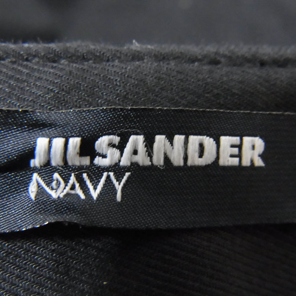 JIL SANDER ジルサンダー JMWM3002A JM2520 NAVY ネイビー パンツ ブラック系 36【中古】