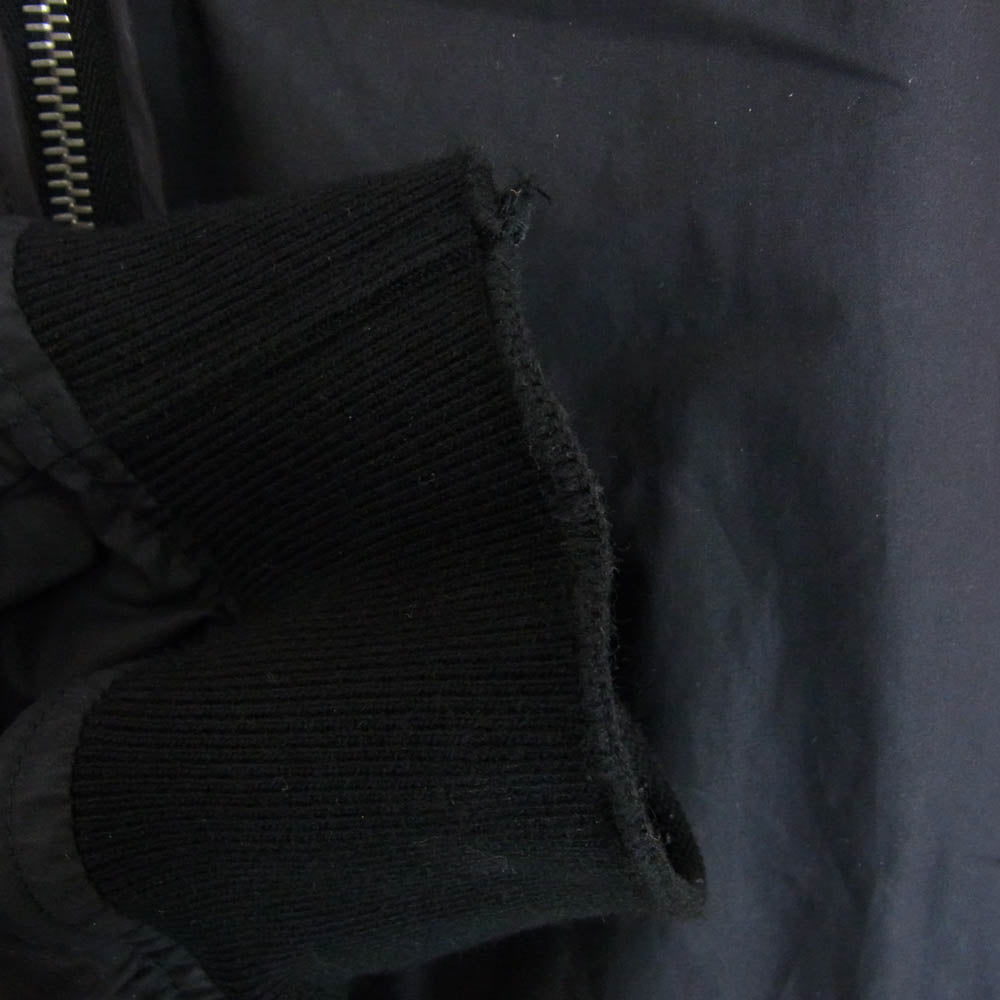 JIL SANDER ジルサンダー 19SS JSUO420130 MO242600 イタリア製 Seattle Blouson シアトル ブルゾン ボンバー ジャケット ブラック系 48【中古】