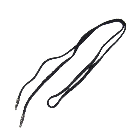 CHROME HEARTS クロムハーツ（原本無） LEATHER BRAID スクロールレザーブレード シルバー ネックレス【中古】