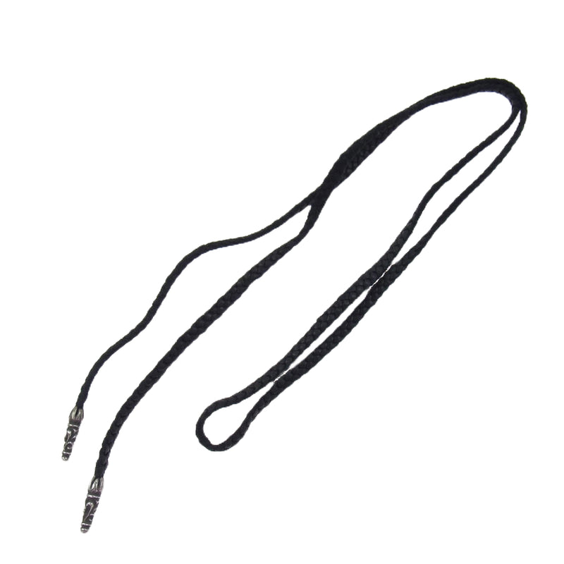 CHROME HEARTS クロムハーツ（原本無） LEATHER BRAID スクロールレザーブレード シルバー ネックレス【中古】