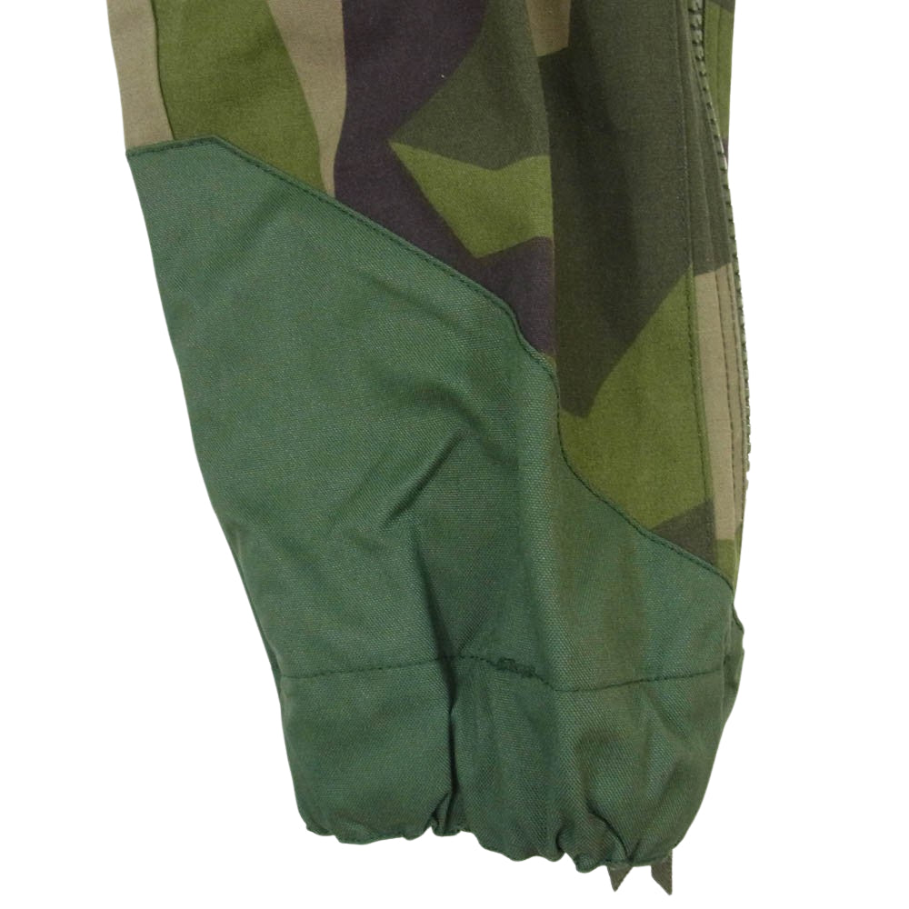 swedish army スウェーデン軍  M-90 カモフラ フィールド カーゴ パンツ カーキ系 サイズ表記無【中古】