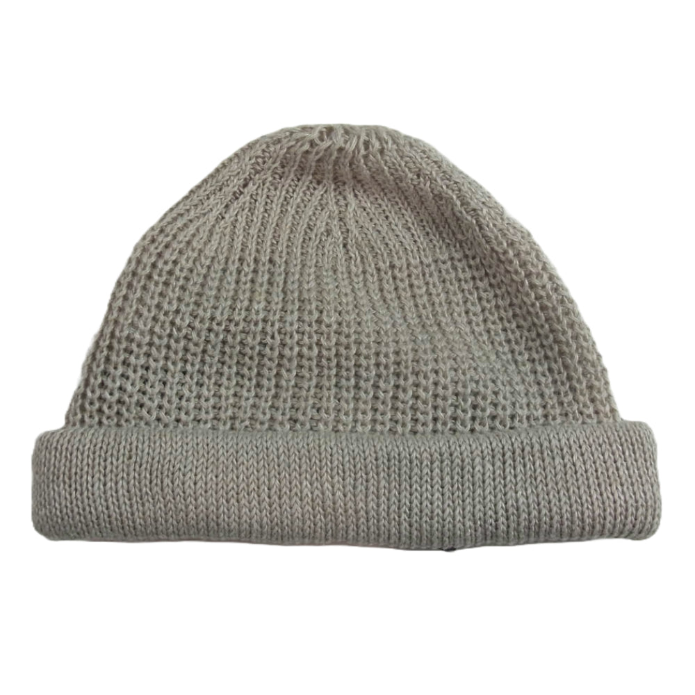 Nigel Cabourn ナイジェルケーボン 8046-00-66200 BEANIE LINEN ニットキャップ ビーニー ベージュ系【新古品】【未使用】【中古】