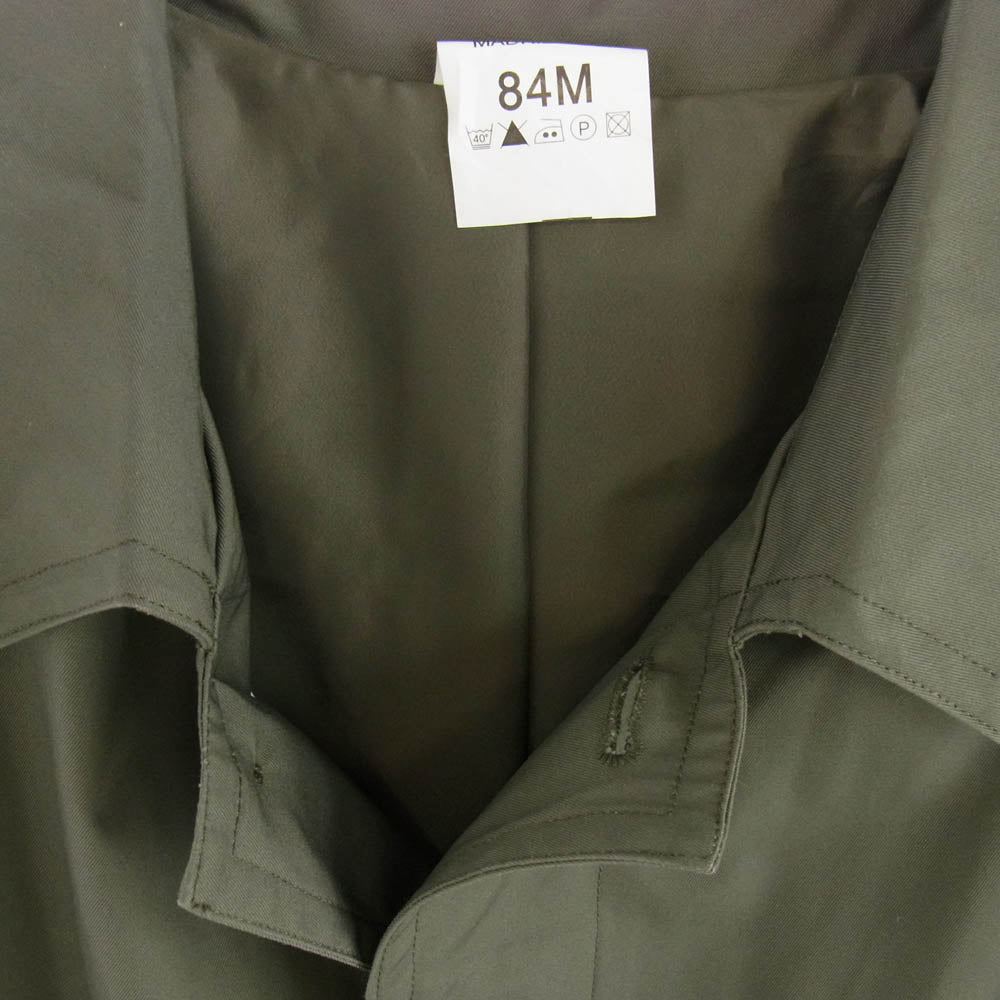 french army フランス軍 オフィサー コート カーキ系 84M【中古】