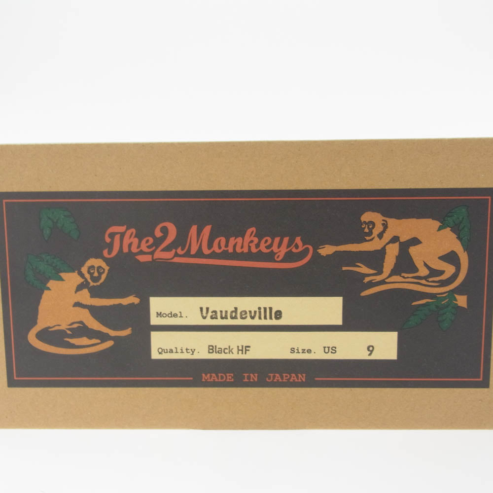 JELADO ジェラード the 2 monkeys ザ トゥーモンキーズ vaudeville ヴォードビル ワーク ブーツ Black ブラック系 US9【新古品】【未使用】【中古】