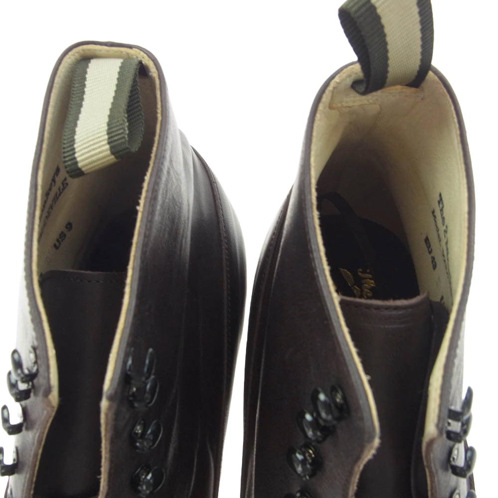 JELADO ジェラード the 2 monkeys ザ トゥーモンキーズ vaudeville ヴォードビル ワーク ブーツ oak brown ダークブラウン系 US9【新古品】【未使用】【中古】