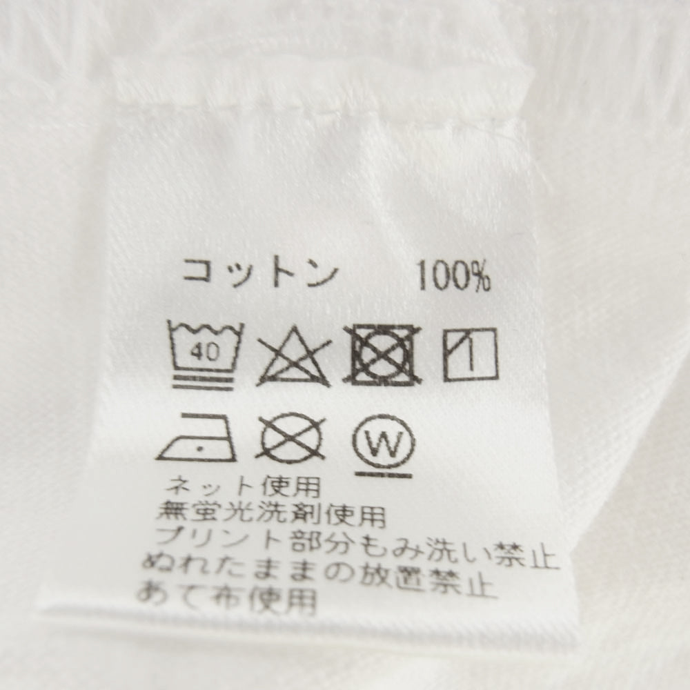 SAPEUR サプール ×JIMMYZ COLLEGE ジミーズ カレッジ S/S 半袖 Tシャツ ホワイト系 L【中古】