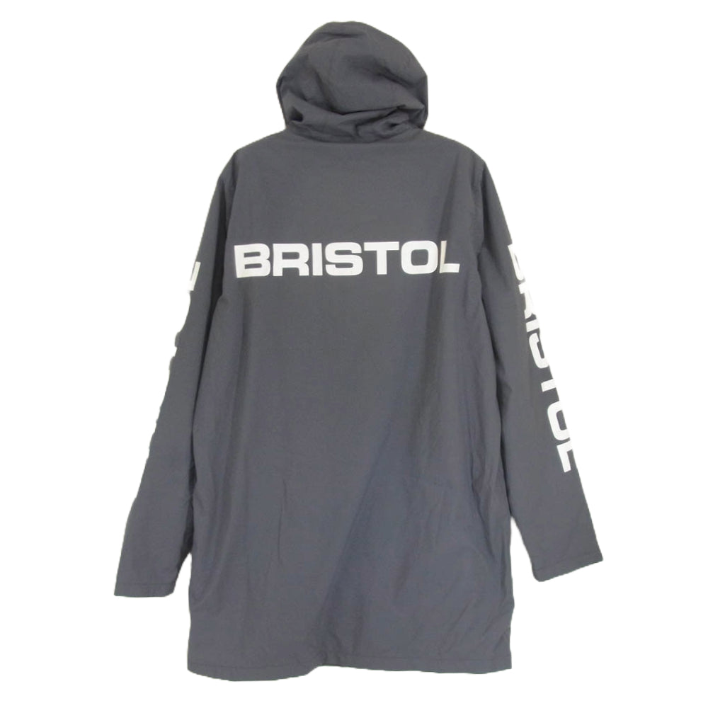 F.C.R.B. エフシーアールビー FCRB-178032 LONG COACH JACKET ロング コーチ ジャケット グレー系 S【中古】