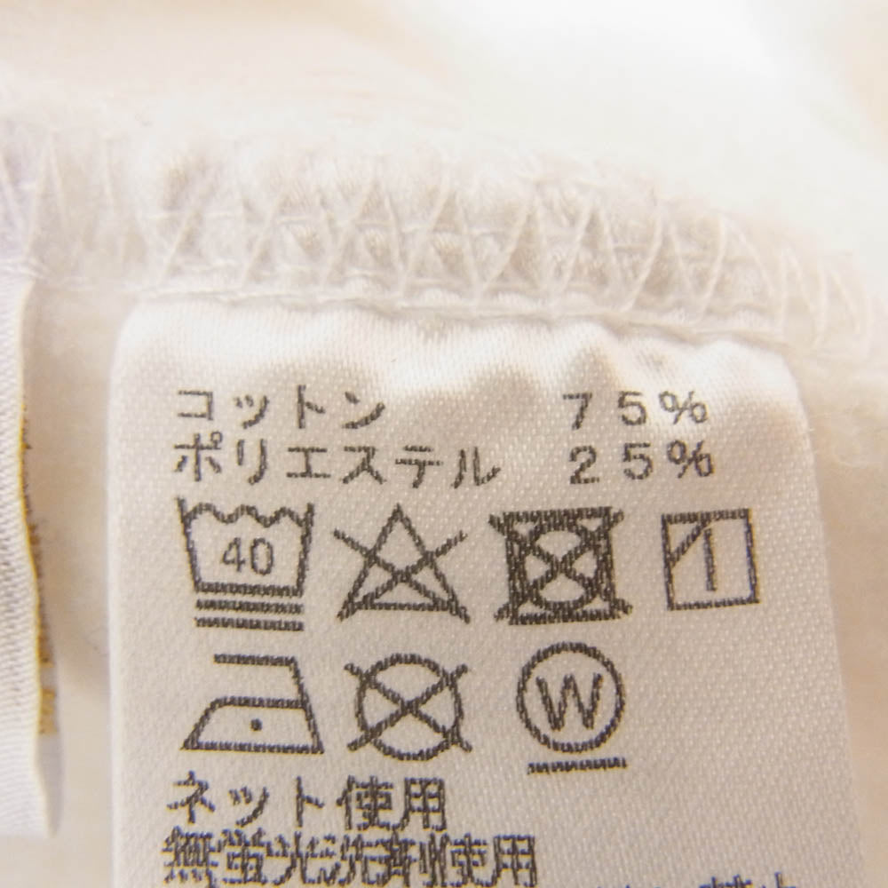 SAPEUR サプール U.S.APEUR airforce クルーネック 丸首 コットン 長袖 スウェット ホワイト系 L【中古】