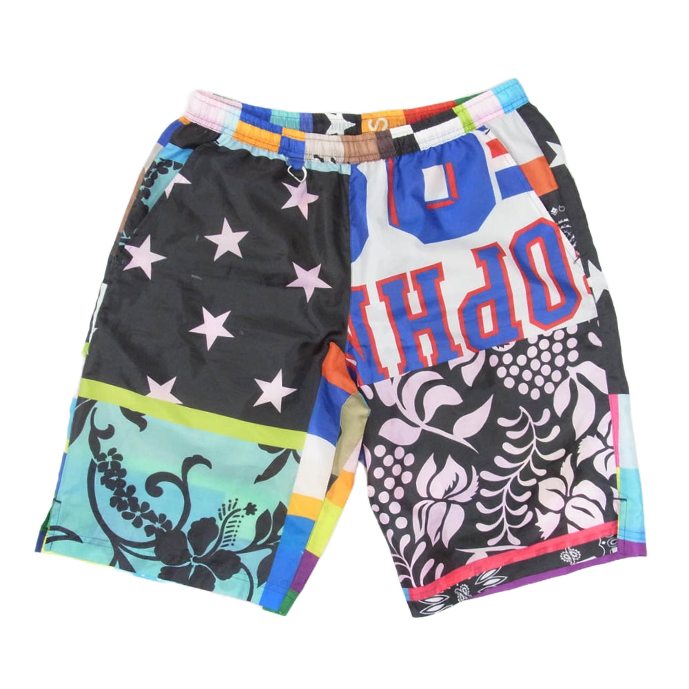 SOPHNET. ソフネット 17SS SOPH-170163/SOPH-170007 MULTI PATTERN ZIP UP HOODY EASY SHORTS セットアップ ジャケット ハーフパンツ マルチカラー系 S【中古】