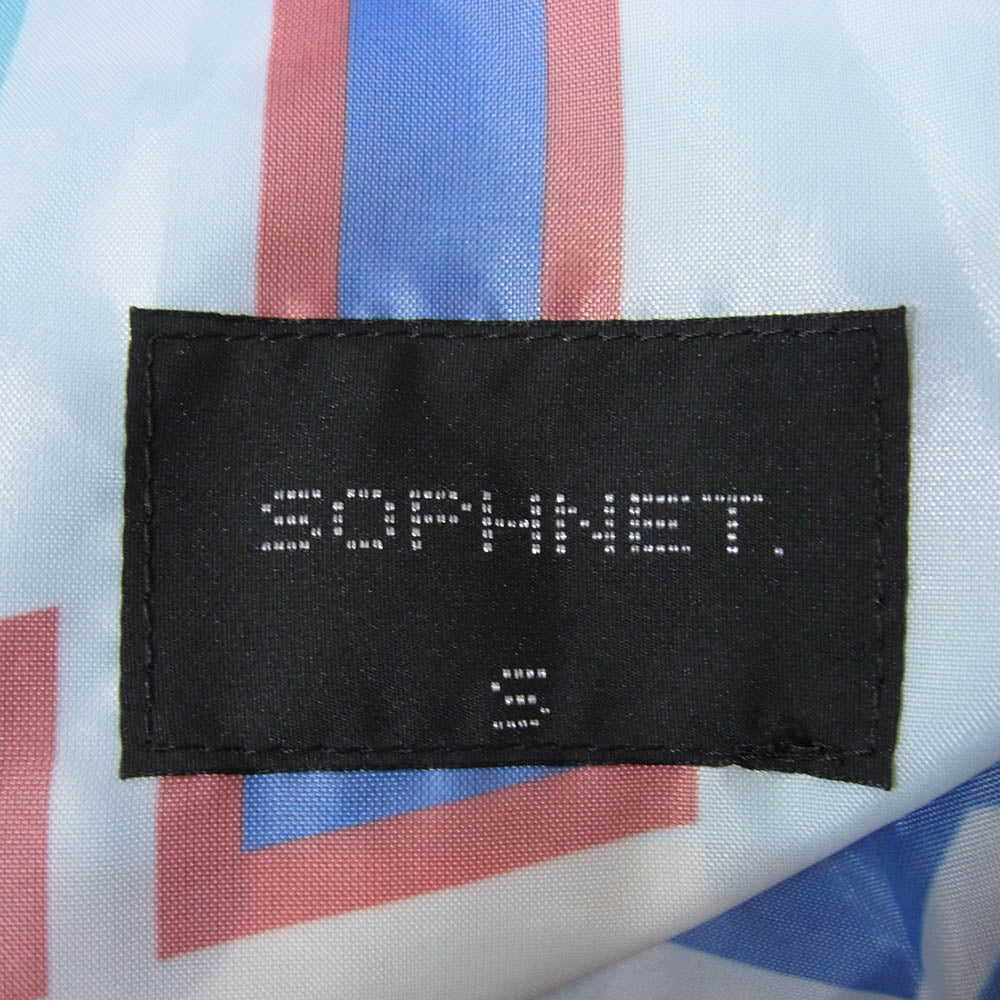 SOPHNET. ソフネット 17SS SOPH-170163/SOPH-170007 MULTI PATTERN ZIP UP HOODY EASY SHORTS セットアップ ジャケット ハーフパンツ マルチカラー系 S【中古】