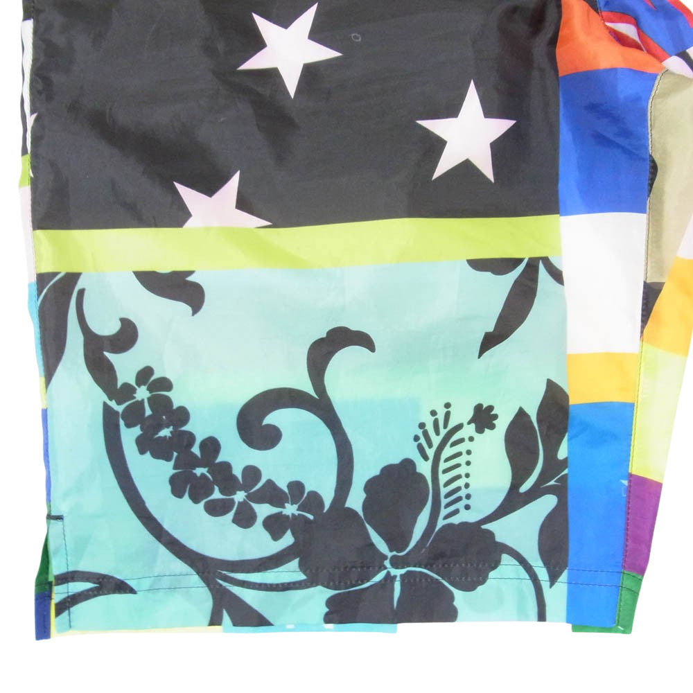 SOPHNET. ソフネット 17SS SOPH-170163/SOPH-170007 MULTI PATTERN ZIP UP HOODY EASY SHORTS セットアップ ジャケット ハーフパンツ マルチカラー系 S【中古】