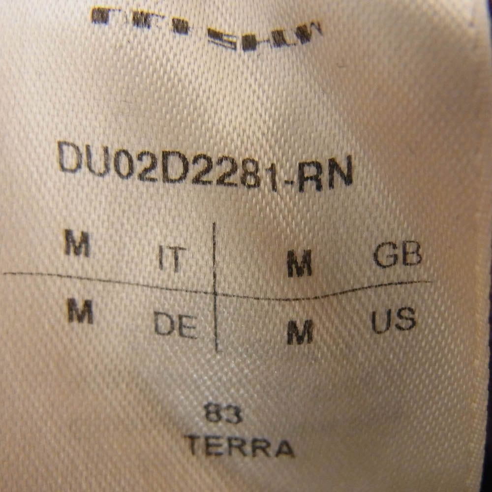 Rick Owens リックオウエンス DU02D2281-RN DRKSHDW HUSTLER HOODIE TERRA ダークシャドウ ハスラー フーディ レイヤード パーカー ブラウン系 M【中古】