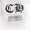 CHROME HEARTS クロムハーツ（原本無） FOTI S/S TEE フォティ ハート ロゴ プリント Vネック 半袖 Tシャツ カットソー ホワイト系 S【中古】