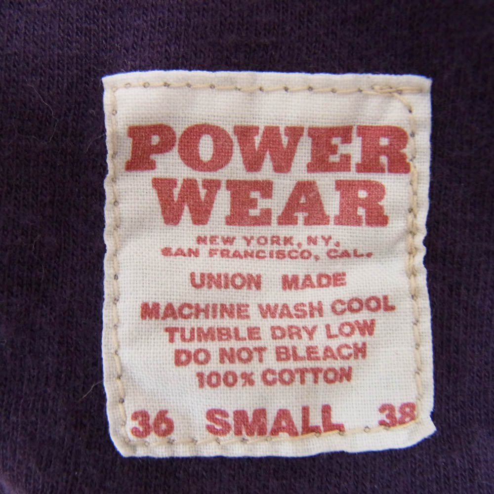 FREEWHEELERS フリーホイーラーズ POWER WEAR リバーシブル 長袖 カットソー パープル系 S【中古】