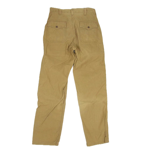 FREEWHEELERS フリーホイーラーズ マルチ ポケット ストレート パンツ カーゴ パンツ ブラウン系 30 34【中古】