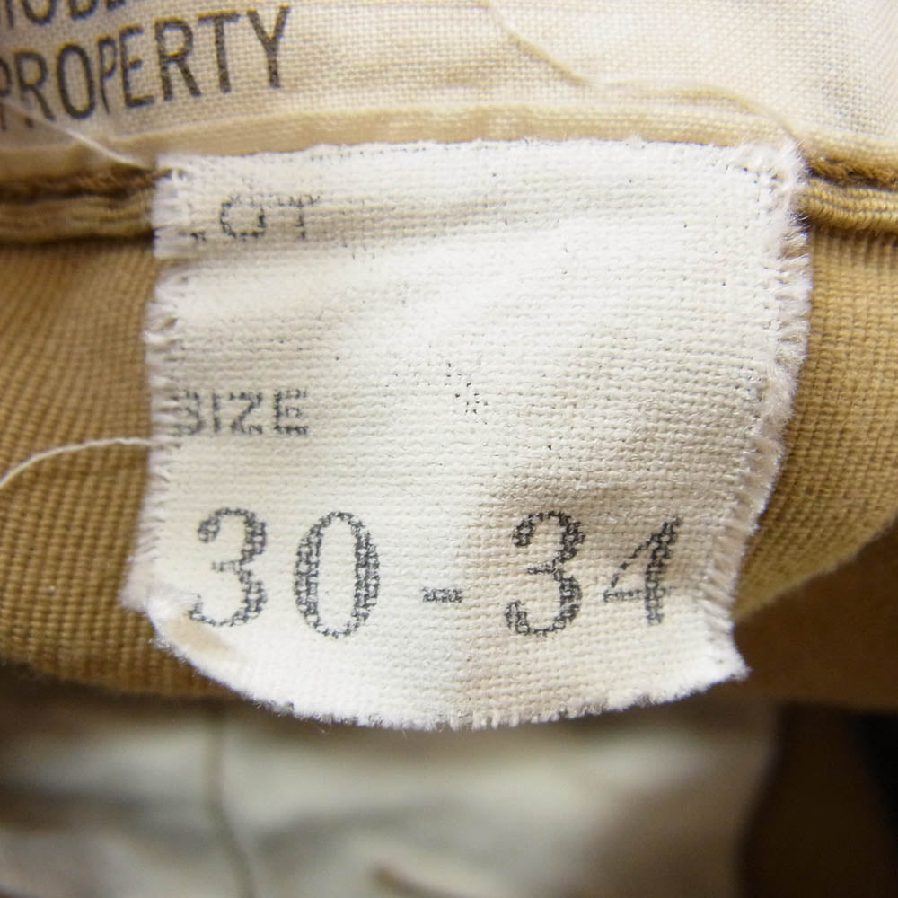 FREEWHEELERS フリーホイーラーズ マルチ ポケット ストレート パンツ カーゴ パンツ ブラウン系 30 34【中古】