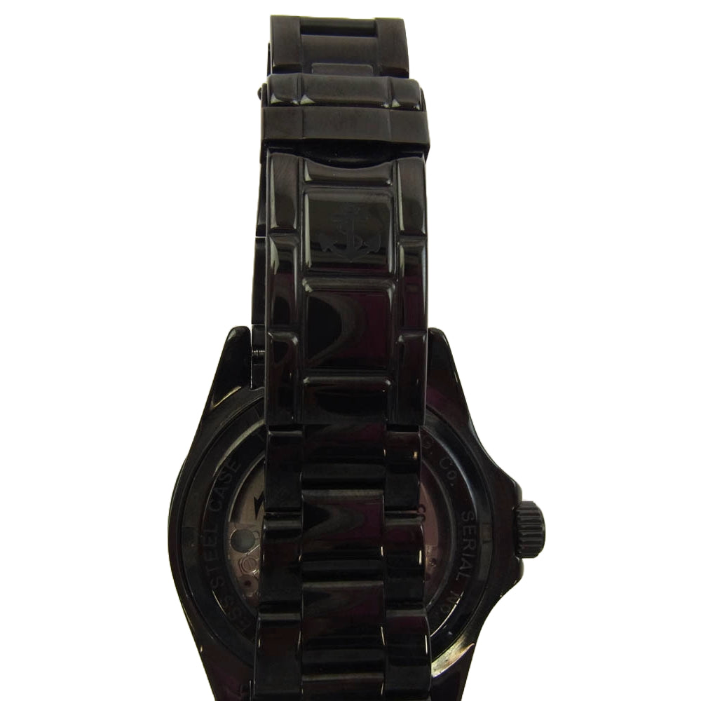 TOY'S McCOY トイズマッコイ × FELIX フェリックス 600本限定自動巻 腕時計 ブラック系【中古】