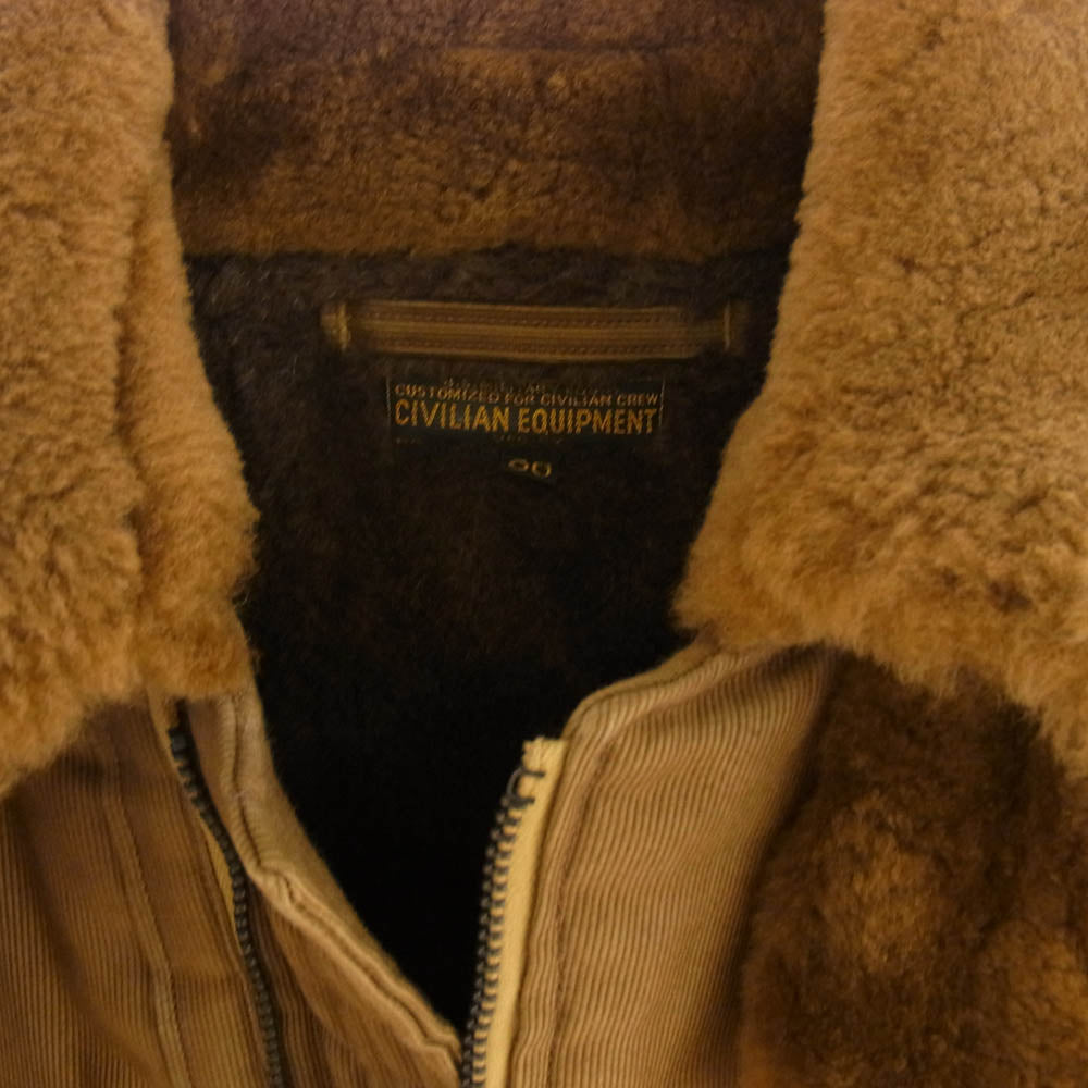 FREEWHEELERS フリーホイーラーズ TYPE B-15 FLIGHT JACKET フライト ジャケット ブラウン系 36【中古】