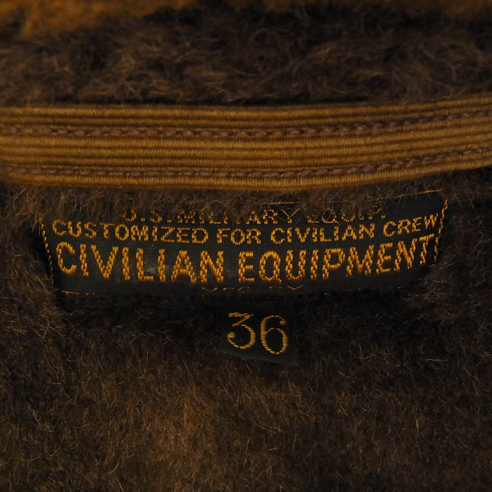 FREEWHEELERS フリーホイーラーズ TYPE B-15 FLIGHT JACKET フライト ジャケット ブラウン系 36【中古】