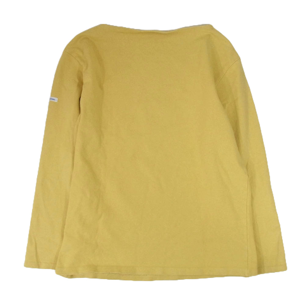 ORCIVAL オーシバル 長袖 Tシャツ カットソー バスクシャツ イエロー系 サイズ表記無【中古】