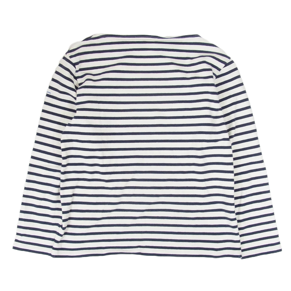 ORCIVAL オーシバル 937576 ボーダー 長袖 Tシャツ カットソー バスクシャツ ネイビー系 サイズ表記無【中古】