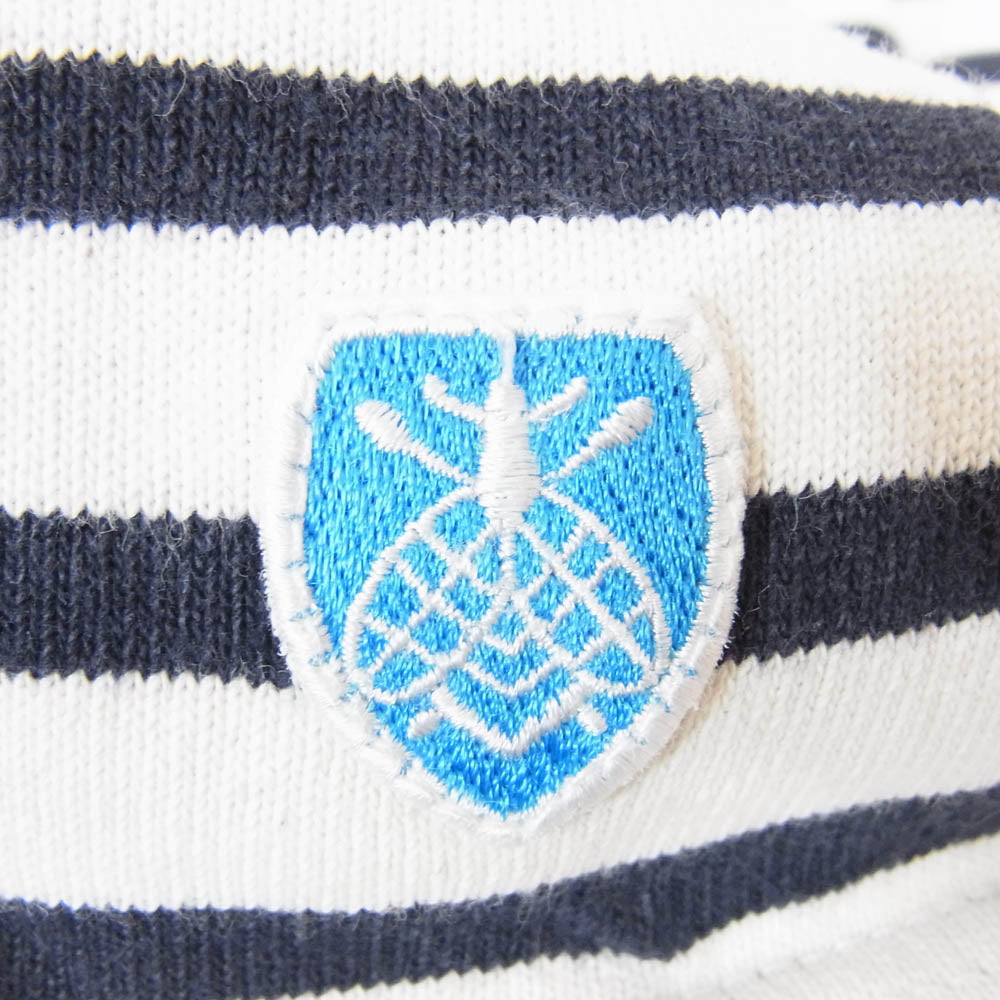 ORCIVAL オーシバル 937576 ボーダー 長袖 Tシャツ カットソー バスクシャツ ネイビー系 サイズ表記無【中古】