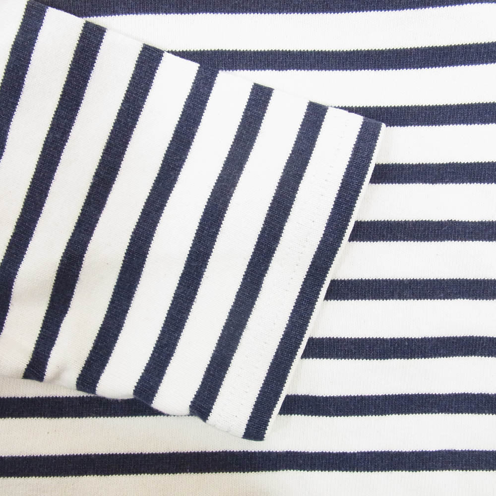 ORCIVAL オーシバル 937576 ボーダー 長袖 Tシャツ カットソー バスクシャツ ネイビー系 サイズ表記無【中古】