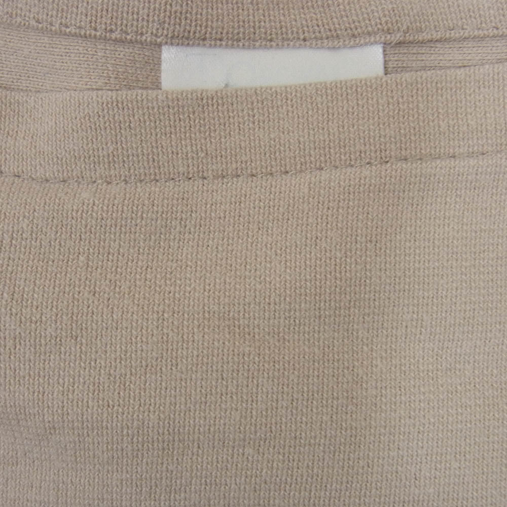 ORCIVAL オーシバル 2151739 ボーダー 長袖 Tシャツ カットソー バスクシャツ ベージュ ブラック系 サイズ表記無【中古】