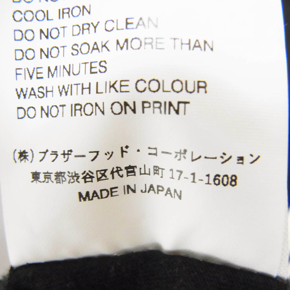 Yohji Yamamoto ヨウジヤマモト 22SS WILD SIDE ワイルドサイド WIND AND SEA  ウィンダンシー Signature-style logo Long Sleeve T-shirt シグネイチャー スタイル ロゴ ロング スリーブ Tシャツ ブラック系 3【中古】