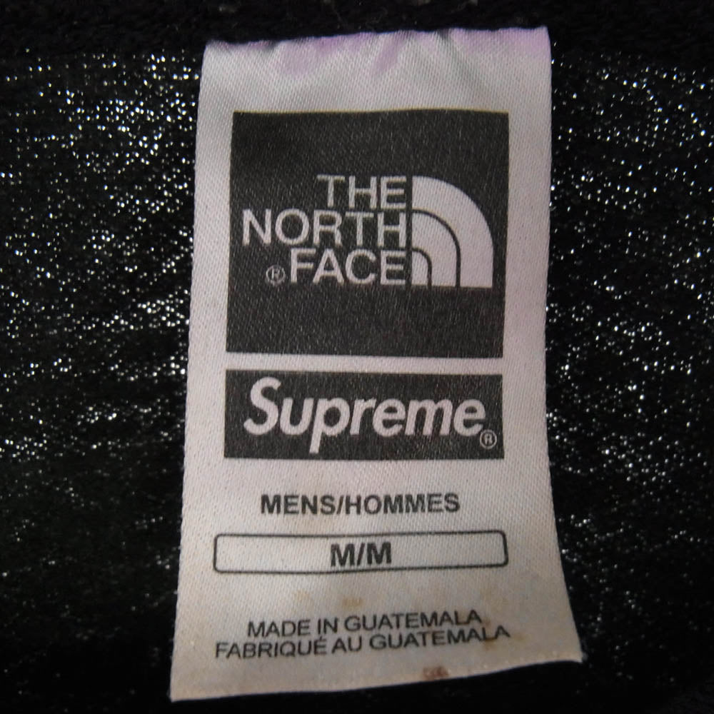 Supreme シュプリーム 18AW NT61801I × THE NORTH FACE ノースフェイス EXPEDITION PULLOVER プルオーバー スウェット パーカー フーディ ブラック系 M【中古】