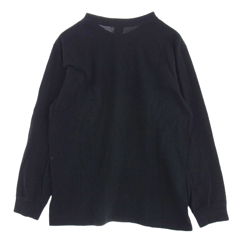 Supreme シュプリーム 20AW Box Logo L/S Tee Navy ボックス ロゴ クルーネック 長袖 Tシャツ ブラック系 M ブラック系 M【中古】