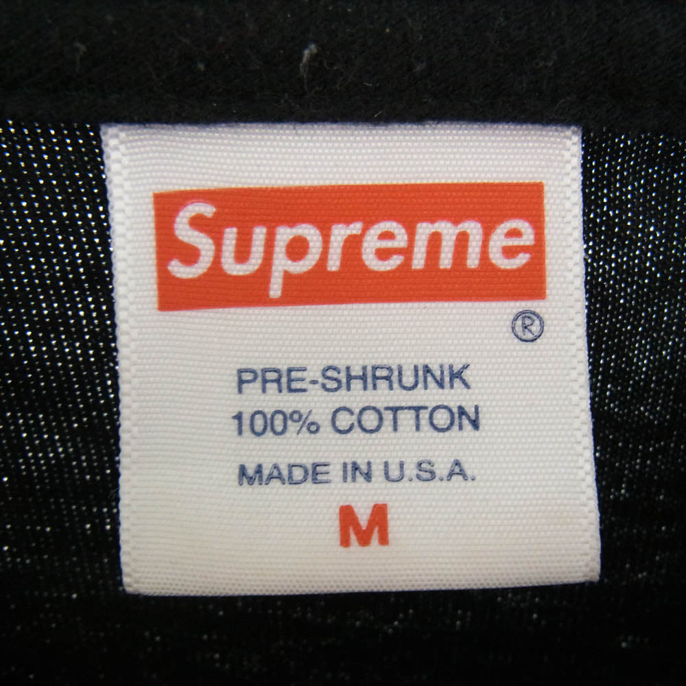 Supreme シュプリーム 20AW Box Logo L/S Tee Navy ボックス ロゴ クルーネック 長袖 Tシャツ ブラック系 M ブラック系 M【中古】