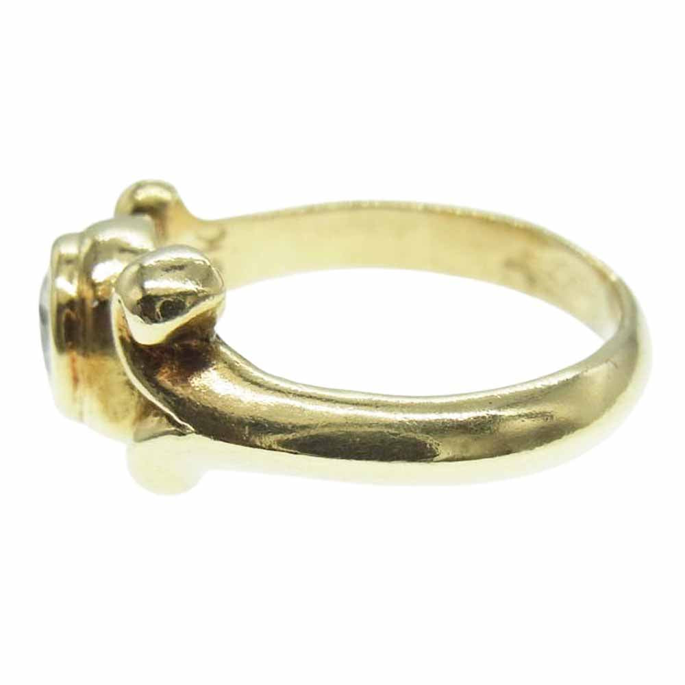 TRAVIS WALKER トラヴィスワーカー 18K FANCY RING ファンシー リング ゴールド系 17号【中古】