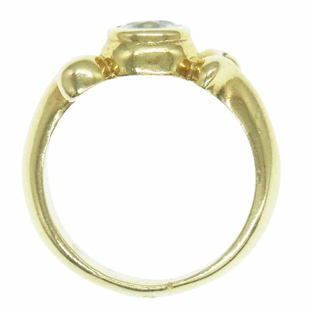 TRAVIS WALKER トラヴィスワーカー 18K FANCY RING ファンシー リング ゴールド系 17号【中古】