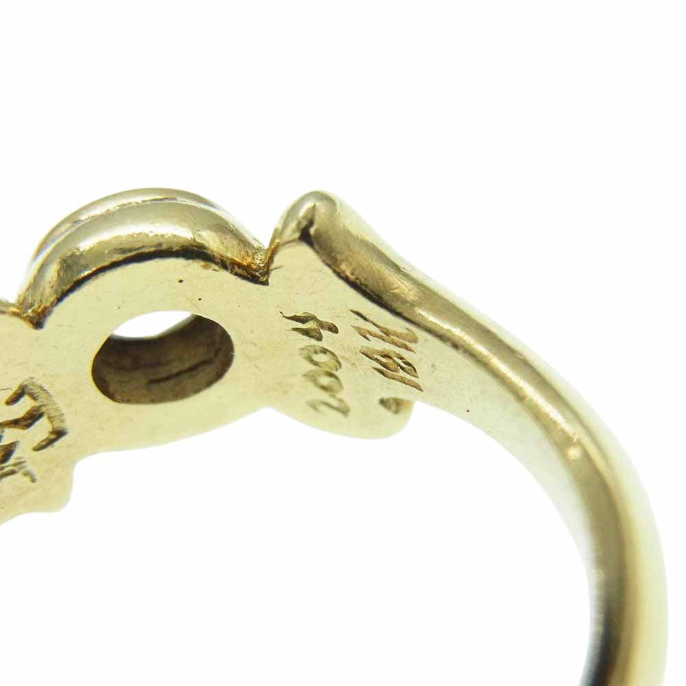 TRAVIS WALKER トラヴィスワーカー 18K FANCY RING ファンシー リング ゴールド系 17号【中古】