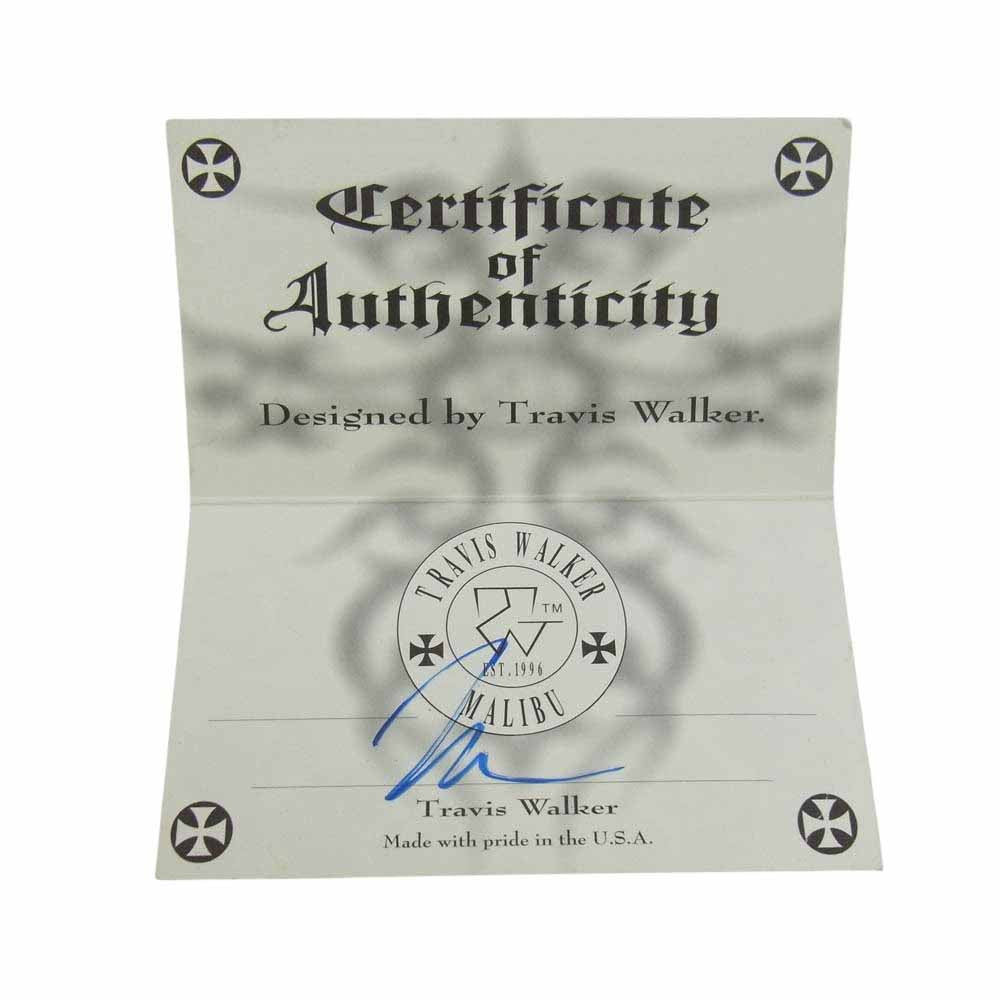 TRAVIS WALKER トラヴィスワーカー 18K FANCY RING ファンシー リング ゴールド系 17号【中古】