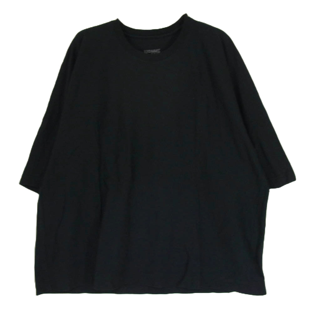 HOMME PLISSE ISSEY MIYAKE オム プリッセ イッセイミヤケ HP55JK310 RELEASE-T BASIC リリース クルーネック ベーシック 半袖 Tシャツ ブラック系 3【中古】