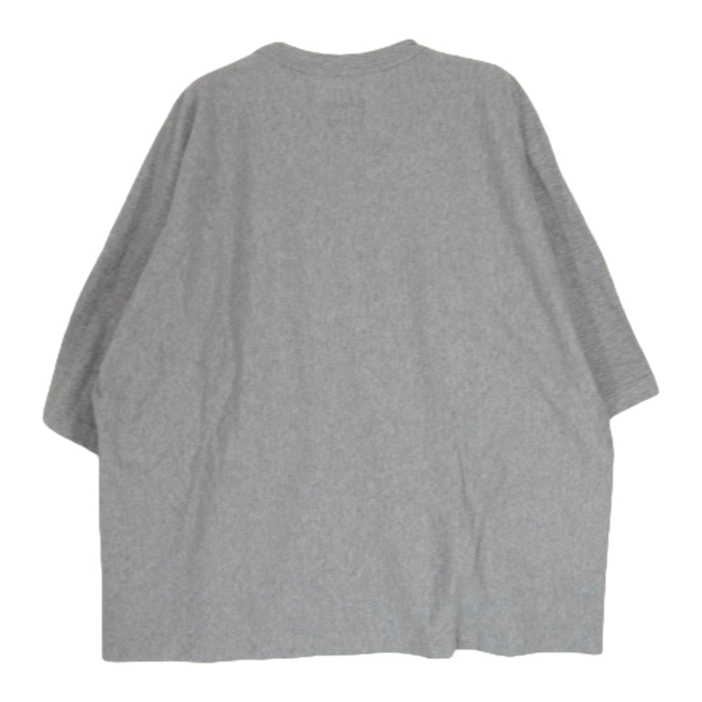 HOMME PLISSE ISSEY MIYAKE オム プリッセ イッセイミヤケ HP55JK310 RELEASE-T BASIC リリース クルーネック ベーシック 半袖 Tシャツ グレー系 3【極上美品】【中古】