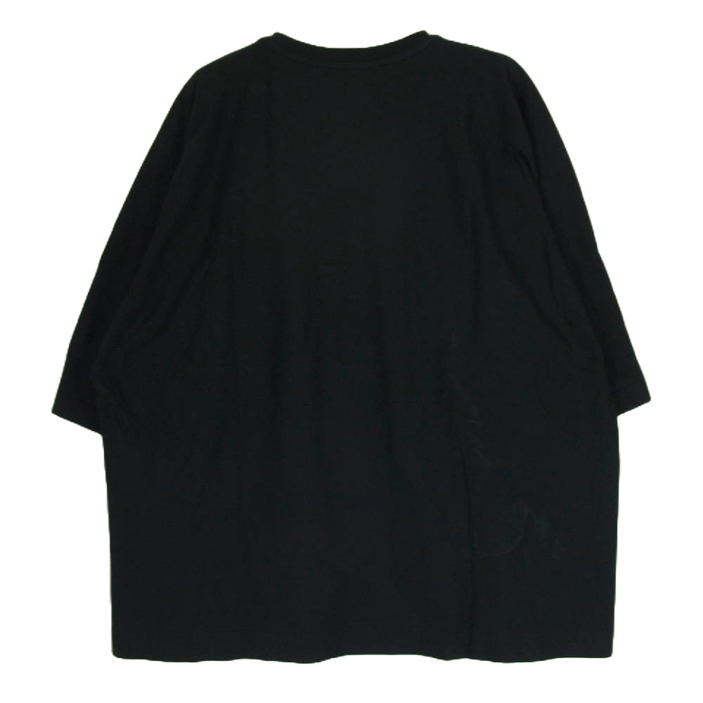 HOMME PLISSE ISSEY MIYAKE オム プリッセ イッセイミヤケ HP55JK310 RELEASE-T BASIC リリース クルーネック ベーシック 半袖 Tシャツ ブラック系 3【極上美品】【中古】