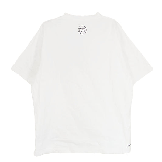 uniform experiment ユニフォームエクスペリメント UE-240016 AUTHENTIC LOGO TEE ロゴ 半袖 Tシャツ ホワイト系 2【美品】【中古】