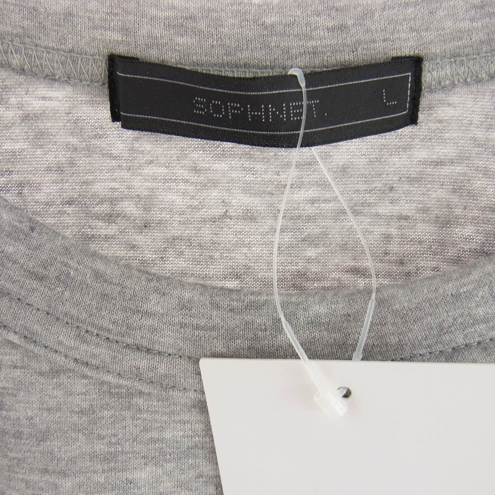 SOPHNET. ソフネット SOPH-242051 COMPACT DOUBLE KNIT CREWNECK TOP コンパクト ダブル ニット クルーネック トップ スウェット【美品】【中古】