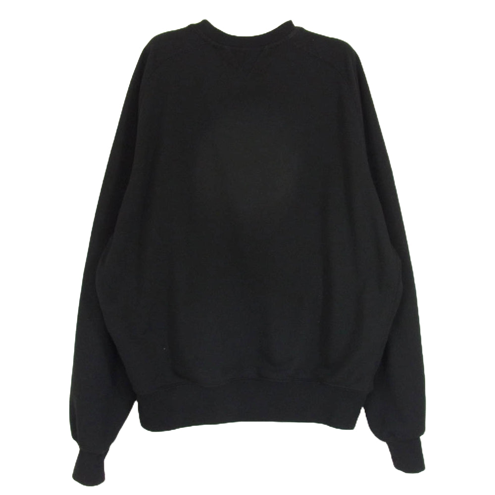 DAIWA PIER39 ダイワピア 24SS BE-50024 TECH SWEAT CREW FREEDOM SLEEVE テック スウェット クルー フリーダム スリーブ ブラック系 S【中古】