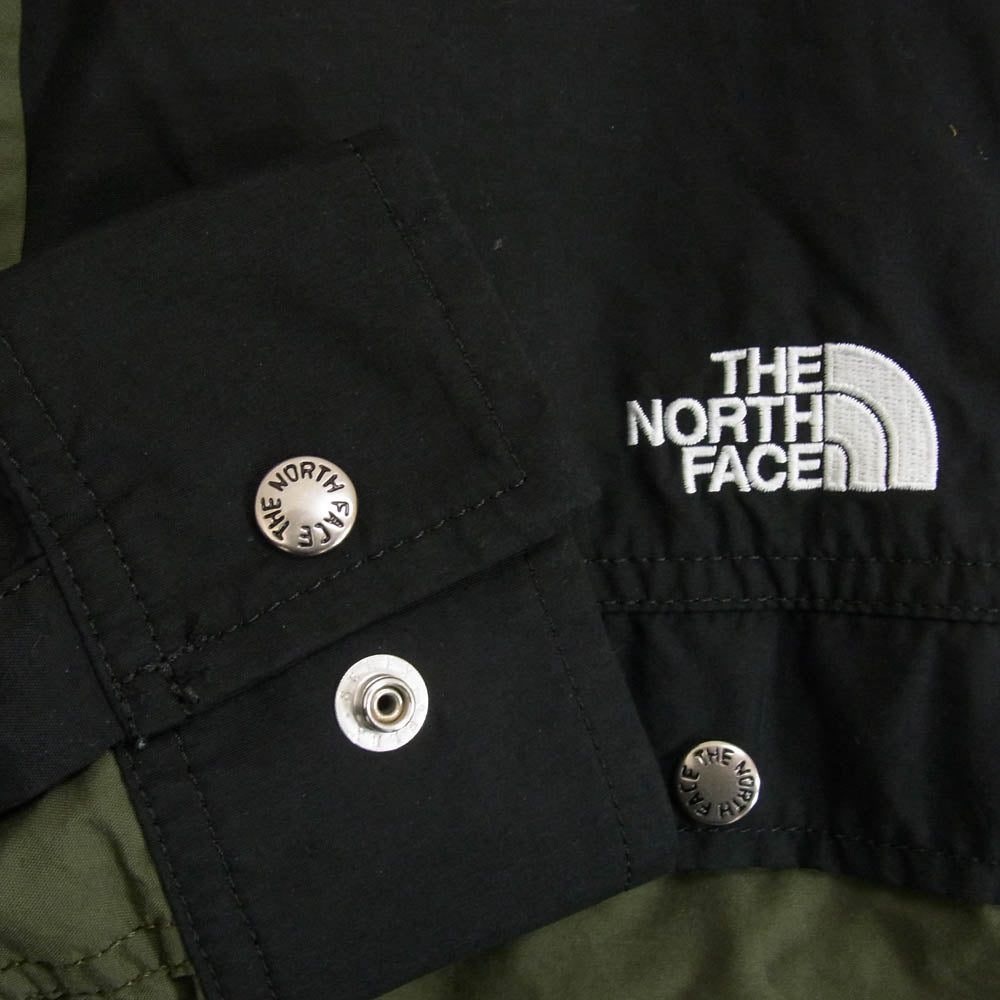THE NORTH FACE ノースフェイス NR11961 L/S NUPTSE SHIRT ロングスリーブ 長袖 ヌプシ シャツ カーキ系 M【中古】